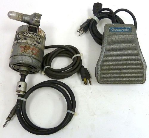 Gesswein model ee flex arm drill with foot pedal for sale