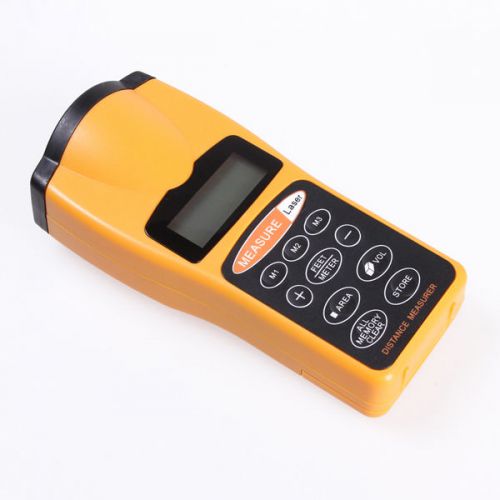 Digital LCD Point Length Distance Measure Handhold Laser Ultrasonic Meter Range