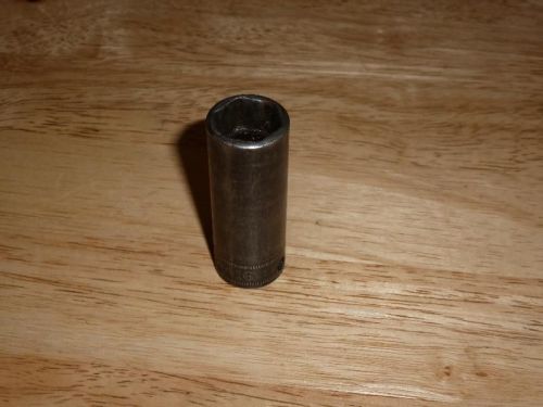 Snap-On Metric Socket, Impact, Deep, 16 mm, 6-Point 3/8&#034; Drive SIMFM16