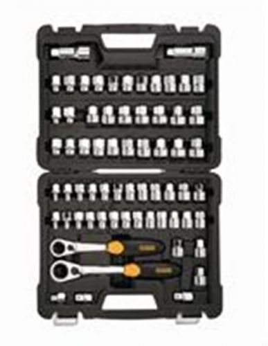 Bostitch BTMT72287 - 65- Piece Pass Thru Socket Set (3/8” &amp; 1/2&#034;)