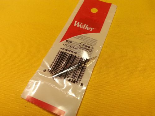 Weller Soldering Tip  ST6 Screwdriver Tip 0.03 Inch (0.79mm) WP25 WP30 WP35