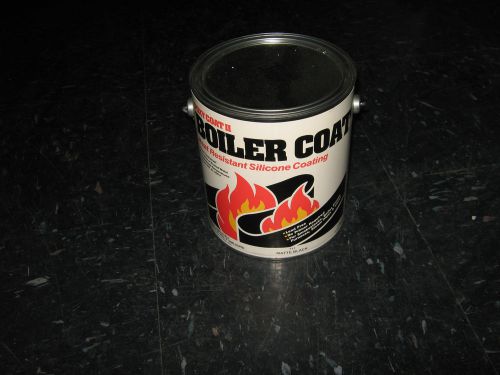 Poxy Coat II Boiler Coat Heat Resistant Silicone Coating/ Paint, 711 Black, New