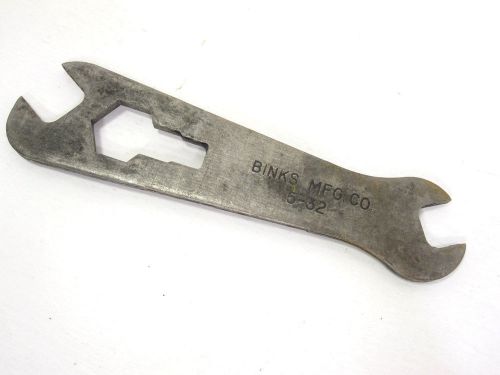 Vintage Binks Mfg Co 5-32 Wrench for Paint Sprayer  Spray Gun 3 slots