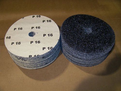 16  grit  usa  made  7-7/8  s/c  floor  edger  sanding  disc  box  of  50 for sale