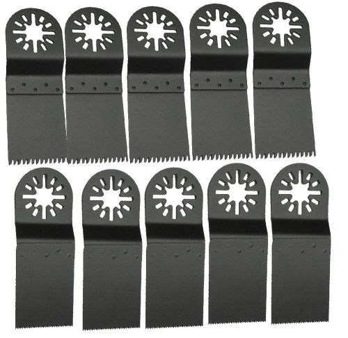 10 Blades Set - 5 Japan Precision &amp; 5 Fine Tooth Oscillating Multi Tool Saw Fein