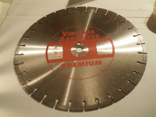 Virginia abrasives brick block combo blade 425-04237 18&#034;x.125x1&#034; dp, 3400 rpm for sale