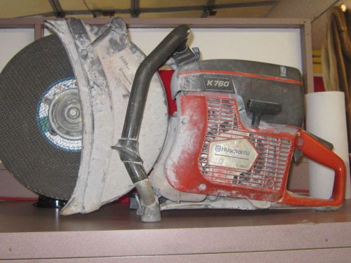 Used husqvarna rapid cut  saw  model k760 for sale