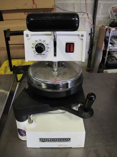 DOUGHPRO DP6208 COMMERCIAL 8 MINI DUAL HEAD PLATENS PIZZA PRESS MODEL DP6208