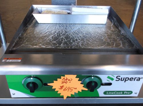 24&#034; Supera LCG24-1 Flat Grill (New!)