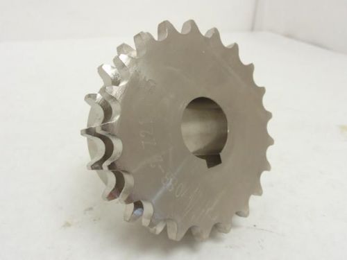 144558 New-No Box, GEA 08B-2 Z21 C45 Metric Double Sprocket 21T 25mm ID 90mm OD