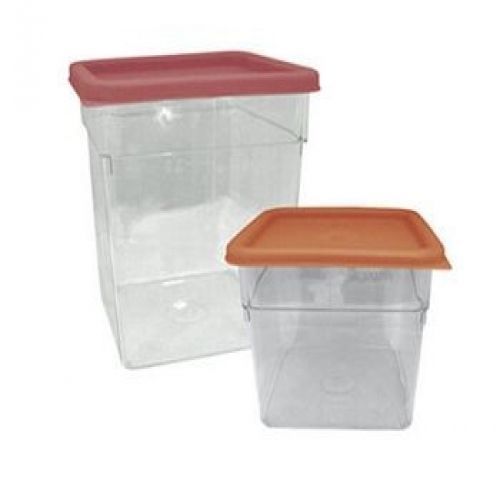 SCQ-18PC Polycarbonate 18 Qt. Square Storage Container