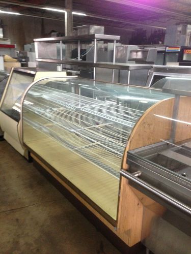 CURVED GLASS DELI BAKERY DISPLAY CASE