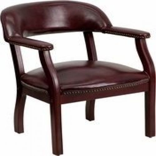 Flash Furniture B-Z105-OXBLOOD-GG Oxblood Vinyl Luxurious Conference Chair