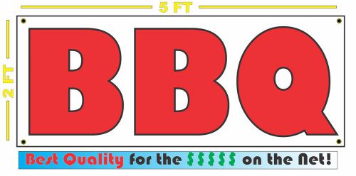 BBQ BANNER Sign NEW Giant XL Larger Hugh Size