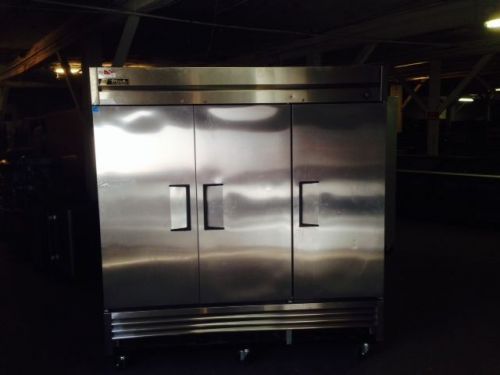 True T-72 3 door Refrigerator