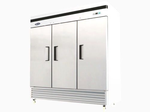 NEW 3 DOOR STAINLESS STEEL FREEZER, ATOSA B-SERIES,MBF8504 ,FREE SHIPPING!