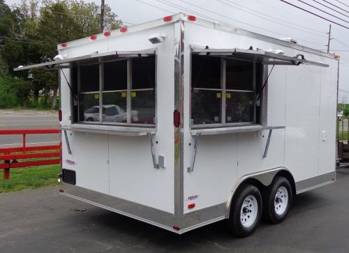 Concession Trailer 8.5&#039;x14&#039; White - Event Custom Enclosed Kitchen