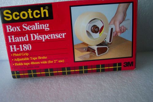 NEW Scotch 3M Box Sealing Hand Dispenser H-180 Mint and in Origional Box