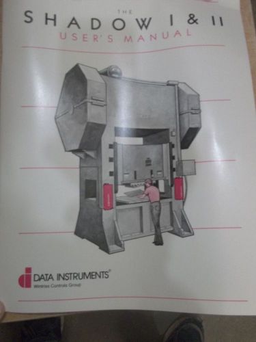 DATA INSTRUMENTS SHADOW I &amp; II MANUAL  (I4)