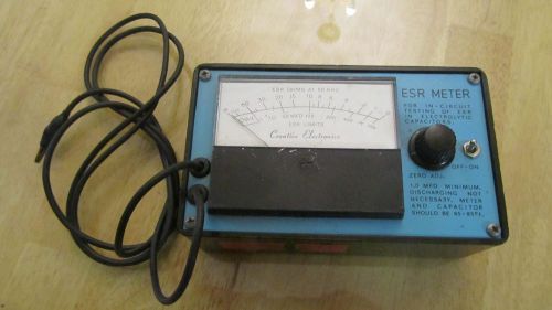 ESR Meter In-circuit Capacitor Tester UNTESTED