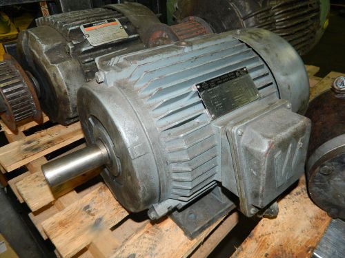 Worldwide Electric 7.5 HP AC Motor, WWE7.5-18-213T, 230/460V, Fr: 213T, Used