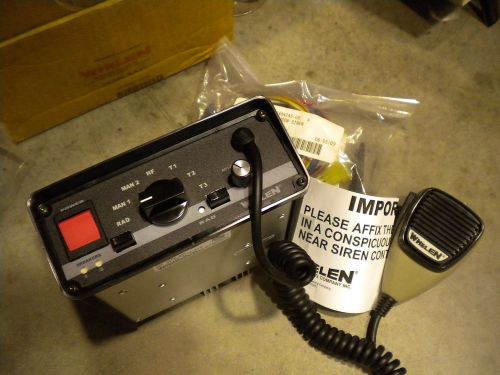 Whelen 295SLS series Electronic Siren Amplifier Model 295SLSA1 (200w/12v)swtches