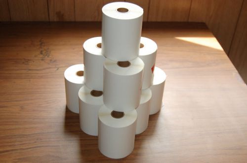 10 Rolls 250 4x6 Direct Thermal Labels Zebra, Eltron, Sato, Datamax