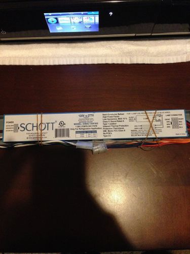 Schott Electronic Ballast (44BAL120FIH2) 120-277 Volts (Only Fridge Application)