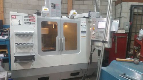 Mfg. 2006 haas vf-1 4th axis ready vmc cnc verticle machine 20&#034;x16&#034; vmc 20 hp for sale