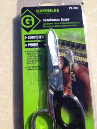 Greenlee Pt-t03 Datacomm Snips