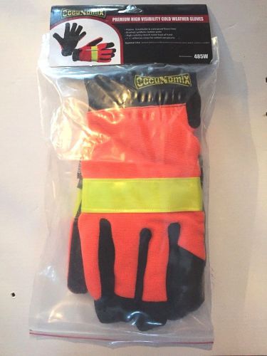HIGH VISIBILITY COLD WEATHER GLOVES BY OCCUNOMIX SUPER!