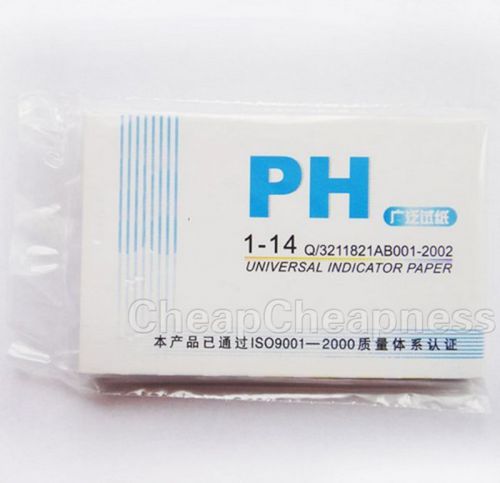 Excellent fad a pack ph test strips 80 litmus paper ph indicator laus for sale