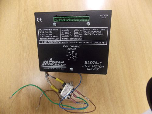 Anaheim Automation BLD75-1 Step Motor Driver w/Transformer &amp; TE Connectivity