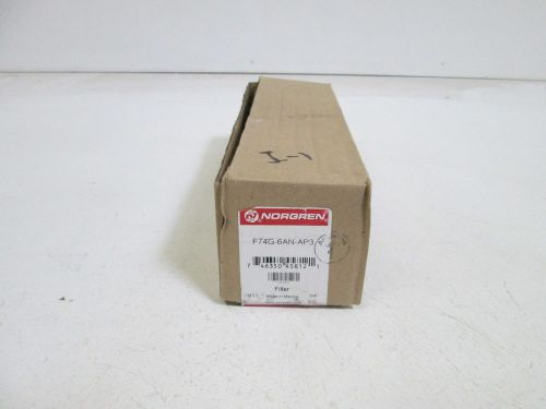 NORGREN FILTER F74G-6AN-AP3 *NEW IN BOX*