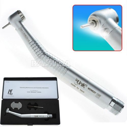 Dental self e-generator standard push button integrated led handpiece 2 hole for sale