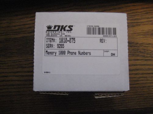 DOORKING 1810-015 New  Memory chip 1000 Phone Numbers