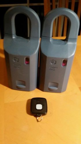 Two (2) GE Supra iBox Realtor Electronic Lockboxes Deprogrammed with FOB Key!