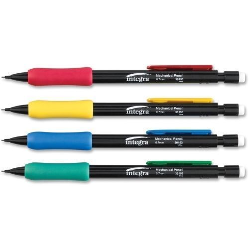 ***12 new*** 0.7mm mechanical pencils with soft comfort grips for sale