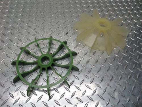 Pair of 9-1/4&#034; diameter electric motor impellers for sale