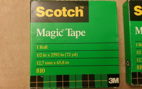 SCOTCH MAGIC TAPE MIXED LOT