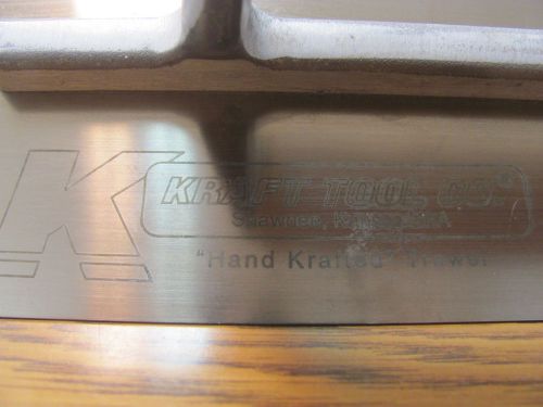 Kraft tool co cf277 14x4 golden ss pool trowel for sale