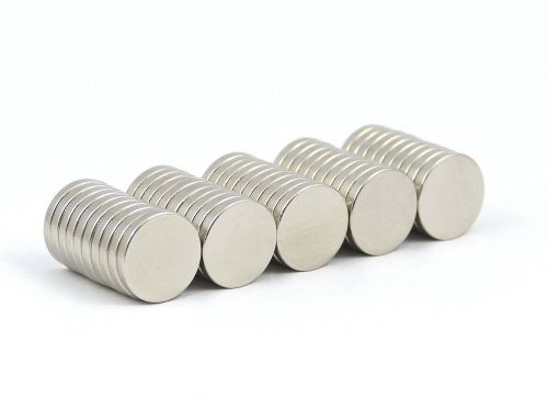 100pcs Neodymium Disc Mini 9X1.5mm Rare Earth N35 Strong Magnets Craft Models