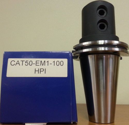 HPI Pioneer CAT50 1&#034; End Mill Holder 3.94&#034; Coolant Thru DIN AD/B **NEW**