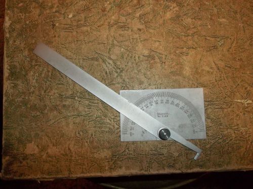 Starrett # c183 Protractor