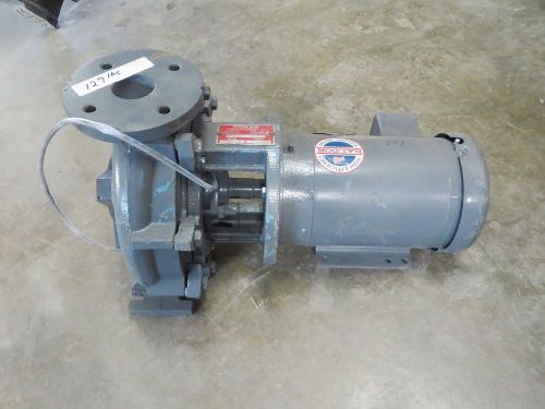 COKER 2 X 2-1/2 PUMP 2000-56 W/BALDOR 1-1/2 HP MOTOR 1725 RPM, 208-230/460 VOLT