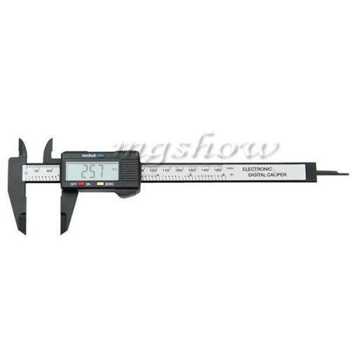 New Hard LCD Electronic Digital Gauge Vernier Caliper 150mm 6 inch Micrometer