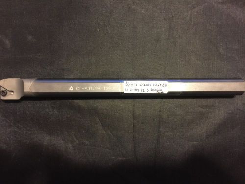 3/4&#034; x 10&#034; Korloy CI-STUPR 12-3 Carbide Boring Bar