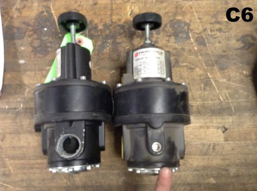 Lot of 2 Fairchild Vacuum Regulator Cat No 1626A 3/4&#034;NPT