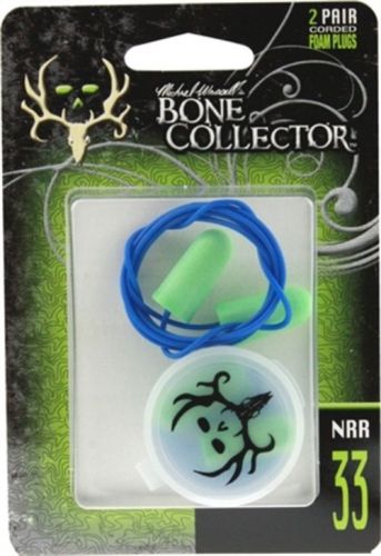 Bc91tc2 radians bone collector foam plugs corded pair w/ case for sale