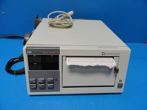 Ge corometrics 150 series fetal monitor w/ us &amp; toco transducer for sale